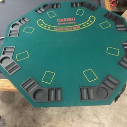 Fold Up Poker Table 