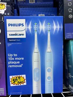Philips sonicare optimal clean rechargeable toothbrush set