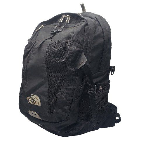 The North Face 'Recon' Backpack Adult Unisex Black Nylon Hiking Outdoors Bag