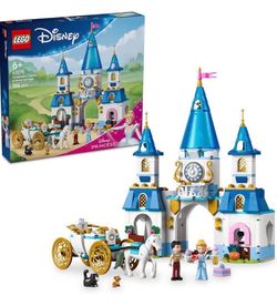 New LEGO Disney Cinderella's Castle & Horse Carriage 43275