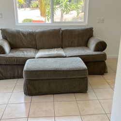 Couch And Ottoman 