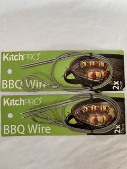 Kitchen Pro BBQ Wire SKEWERS, KABOBS by CoolStuff