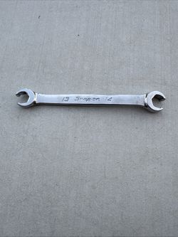 SNAP ON TOOLS RXFMS1314B 13mm/14mm 6pt Flank Drive Double End Flare Nut Wrench