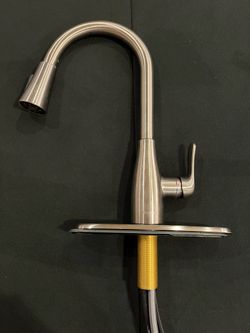 Stainless Steel Gooseneck Kitchen Faucet