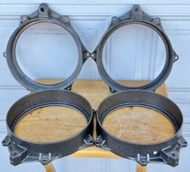 Cast Metal 10" Shells for Drum Set Toms Kit