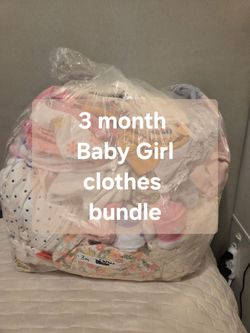 3m Baby Girl clothes bundle