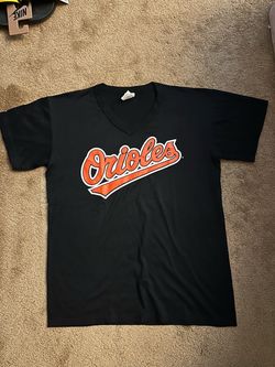 Baltimore Orioles Majestic V-neck Shirt L