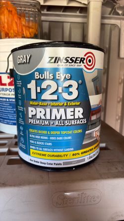 Gray primer - 1 gallon