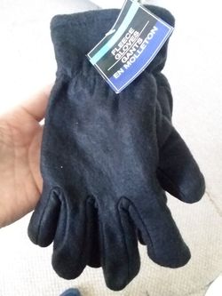 Fleece winter gloves
