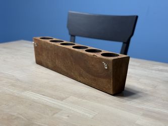 Rustic Wall Herb Planter – 6 Holes – Great for Starters