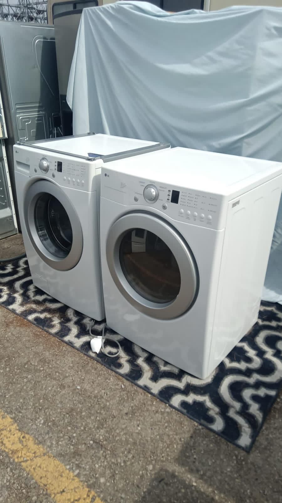 Beautiful LG Washer And LG Gas Dryer. Beautiful