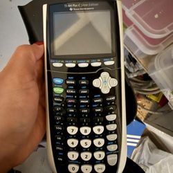 Texas Instruments TI-84 Plus C Silver Edition Graphing Calculator
