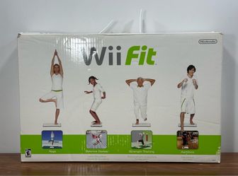 Nintendo Wii Fit Balance Board in Original Box w/ 4 Extra Legs