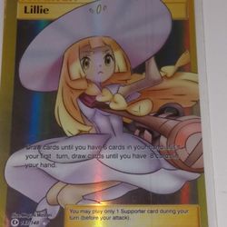 2017 Pokemon Lillie Holo