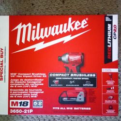 Milwaukee Brushless Compact Drill