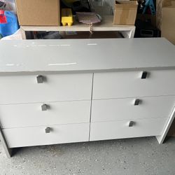 Matching Kids Dresser and Nightstand