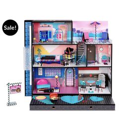 L.O.L. Surprise! O.M.G. House Real Wood Doll House