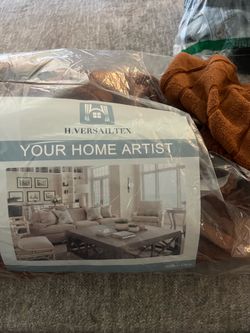 Futon Cover, camel, open box New