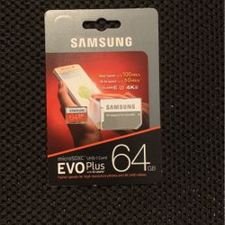 Samsung MicroSDXC Evo Plus 64GB