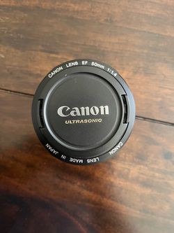 Canon EF 50mm F/1.4  Camera Lens Ultrasonic