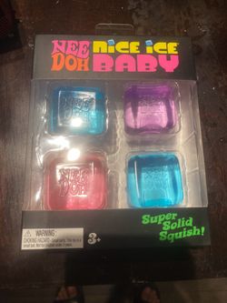 NeeDoh Baby Nice Ice Cubes 4 Pack