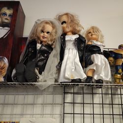 Bride Of Chucky Tiffany Dolls, $60 Each 