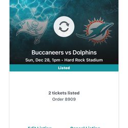 Miami Dolphins Vs Tampa Bay Buccaneers 