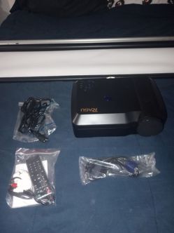 70 inch screen and projector $75