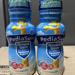 Pediasure 4 Boxes Of Vanilla