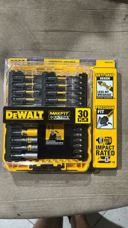 Dewalt 30 pcs screwdriver bit set