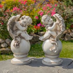 Garden Statue / Cherub Statue / Angel / Cherub / Garden Decor / Patio Decor