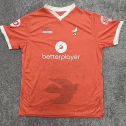 Paloma NYC Footy #19 Soccer Jersey Mens L South Bronx United Orange