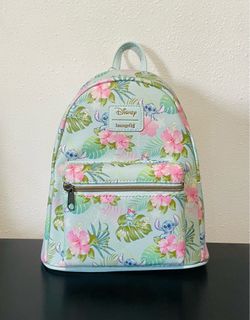 Loungefly Disney Lilo & Stitch Tropical Friends Mini Backpack