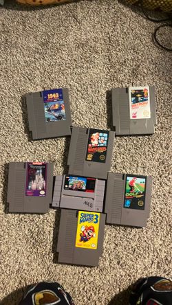 NES games (and one snes game)