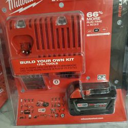 Mikwaukee 5.0 Battery And Charger 