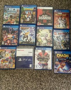 Ps4 and 1 ps5 game