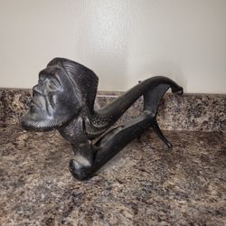 cast iron smoking pipe rare