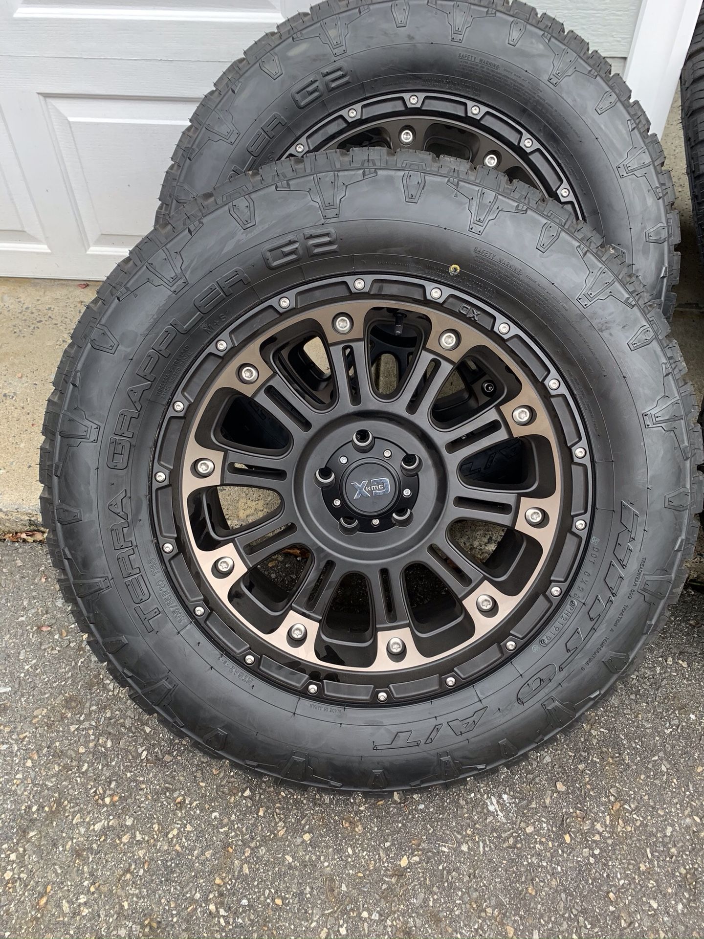 Five 20” Wheels and tires for Jeep Wrangler. Excellent condition