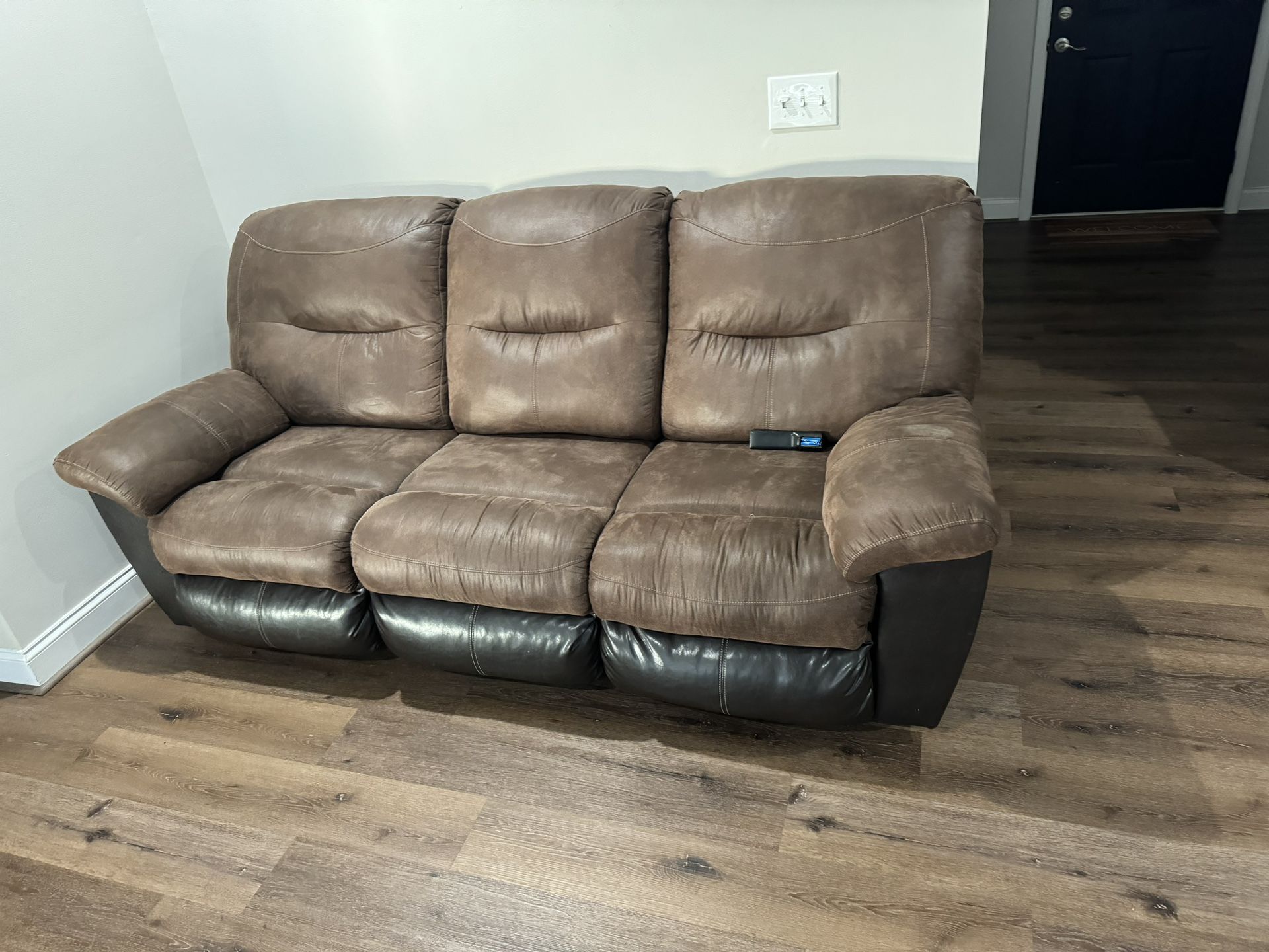 Two Sofa Recliners 