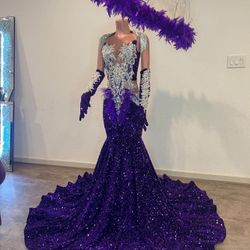 Purple Prom Dress