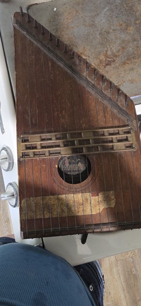 Antique Phonoharp No. 1 – Vintage Zither c.1900 – $250