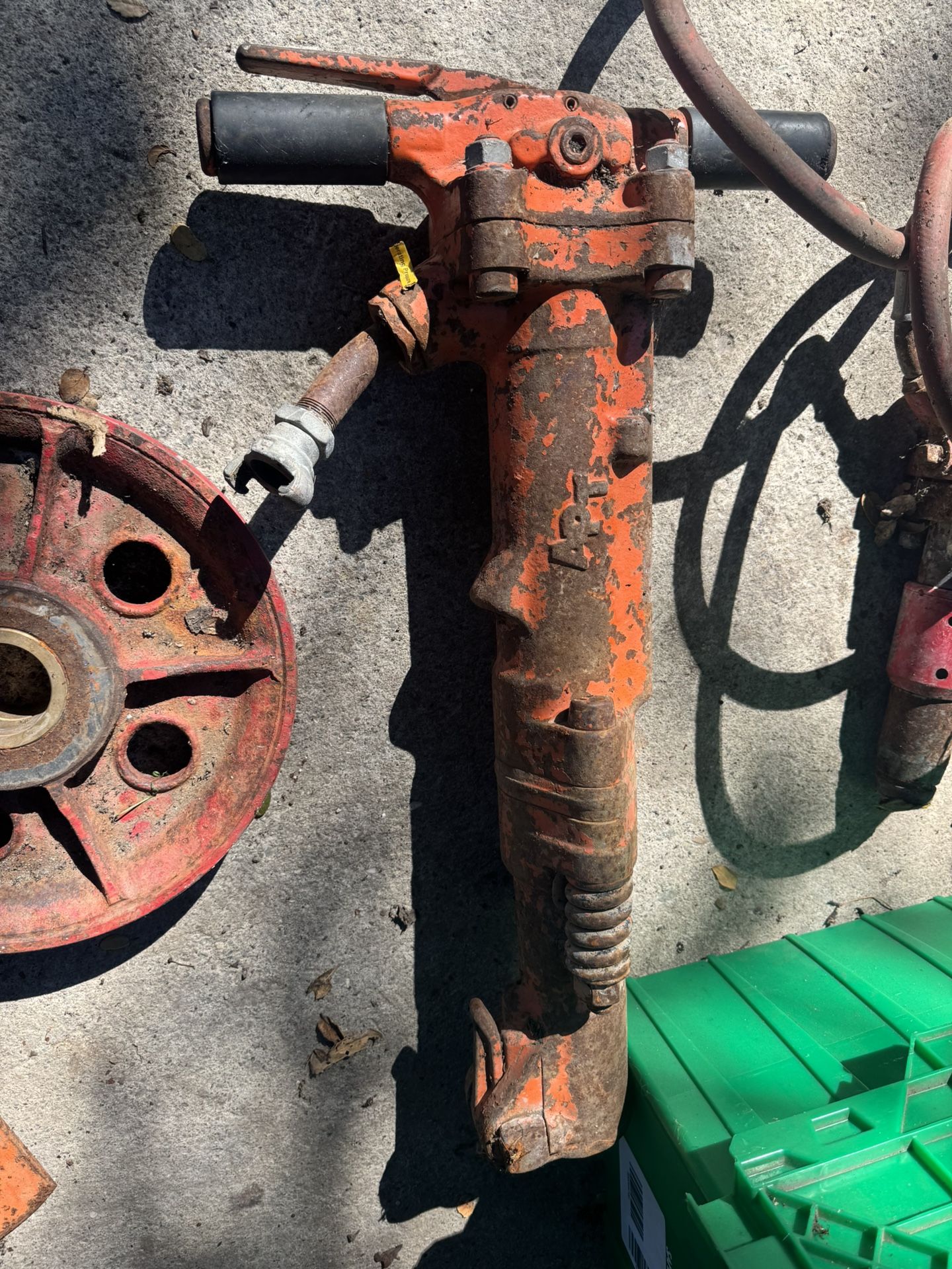 Air Hammers And Various Size Bits Concrete Anchor Crosby