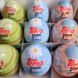 EASTER EGG TINS 2026 TOPPS BASEBALL EMPTY