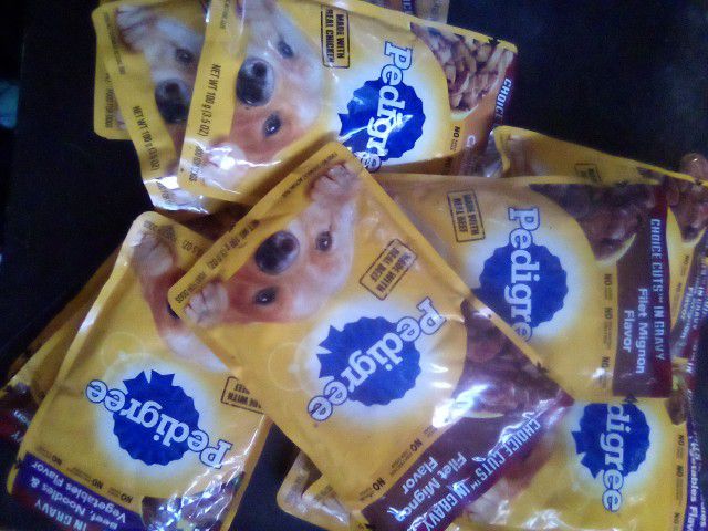Unopened Pedigree Choice Cuts Variety 18-Pack Pouches 