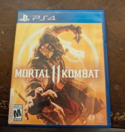 Mortal combat 11 PlayStation 4