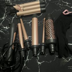 6-in-1 Curling Iron Set