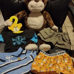 Build A Bear Chimp Monkey Plush