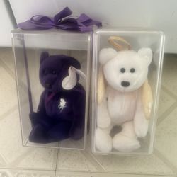 Princess, Diana And Halo Beanie Baby’s