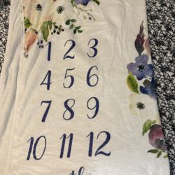 Baby Milestone Blanket