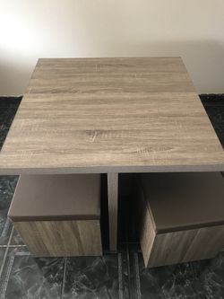  Dinning room modern set // Set Of 5 Chairs 
